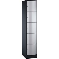 Schließfachschrank 1 Turm an/si 5er