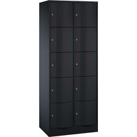Schließfachschrank 2 Türme an/an 5er