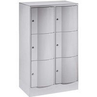 Schließfachschrank 2 Türme an/si 3er
