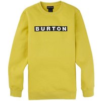 CABAIA Burton Herren Sweatshirt M VAULT CREW, Größe S in Gelb