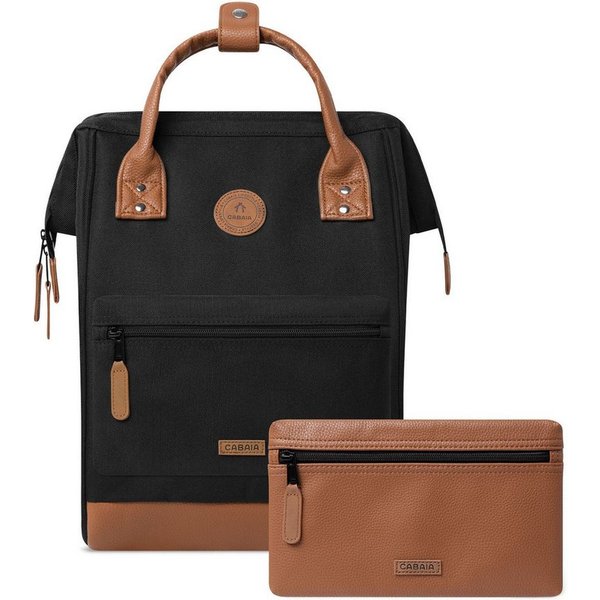 CABAIA Rucksack Essentials Backpack (Set, 3-tlg)