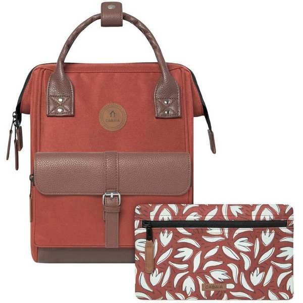 CABAIA Rucksack Small San Cristobal (kein Set), Tagesrucksack mit austauschbaren Vordertaschen