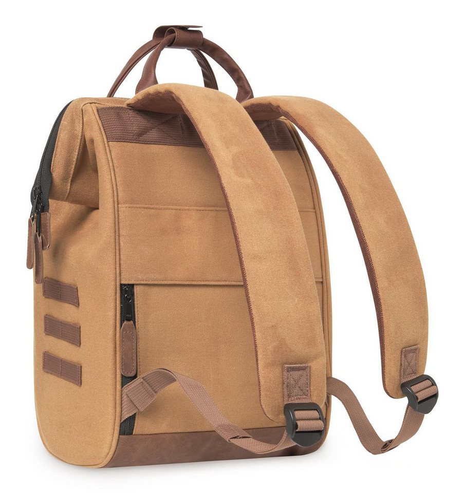 CABAIA Rucksack Waxed Cotton Backpack (Set, 3-tlg) – Bild 5 von 5