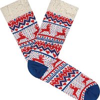 CABAIA Cabaia Unisex Socken M POLE NORD, Größe 41-46 in Weiß