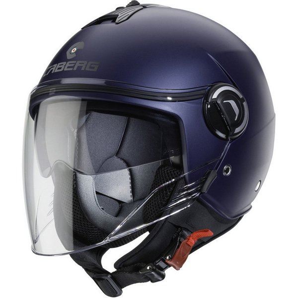 Caberg Motorradhelm Riviera V4 X Jethelm, Vorbereitet Für Kommunikationssystem,integriertes Sonnenvisier