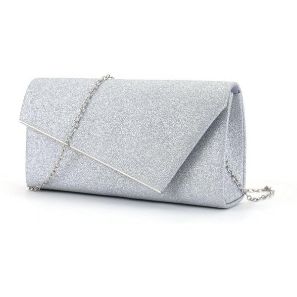 Cachito Abendtasche Damen Clutch, Umschlag Clutch, elegante Handtasche, Braut Clutch, geeignet für Hochzeiten, Partys und Bankette