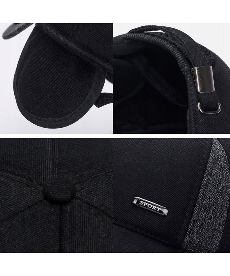 Cachito Baseball Cap Winter Baseballcap mit Ohrenklappen Schirmmütze Für Herren und Damen Perfektes Geschenk für Weihnachten, Neujahr, Valentinstag – Bild 3 von 5
