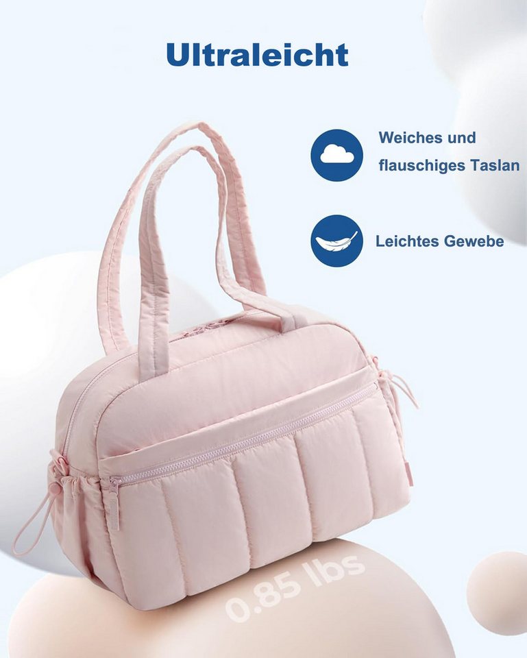 Cachito Reisetasche Damen Sporttasche, Wasserabweisende Weekender Reisetasche, Handgepäck (1-tlg), Fitness-Tasche mit Nasstasche für Schwimmen und Sauna – Bild 2 von 5