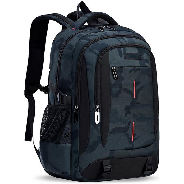 Cachito Rucksack Großer Camouflage Schulrucksack für Jungen & Mädchen (1-tlg), Teenager Rucksack mit Viel Stauraum – Daypack für Schule & Freizeit