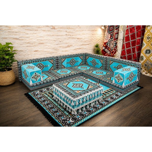 CaddeBuy Sofa Orientalisches Sofa 13-teilig – Traditionelle Sark Kösesi, 13 Teile