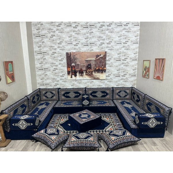 CaddeBuy Sofa Orientalisches Sofa, Orientalische Sitzecke, Laci-Saray-U-20, 19 Teile