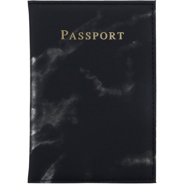 Cadorabo Handyhülle, Reisepass Hülle - Karten Hülle aus Kunstleder - 2-teiliges Taschen Set