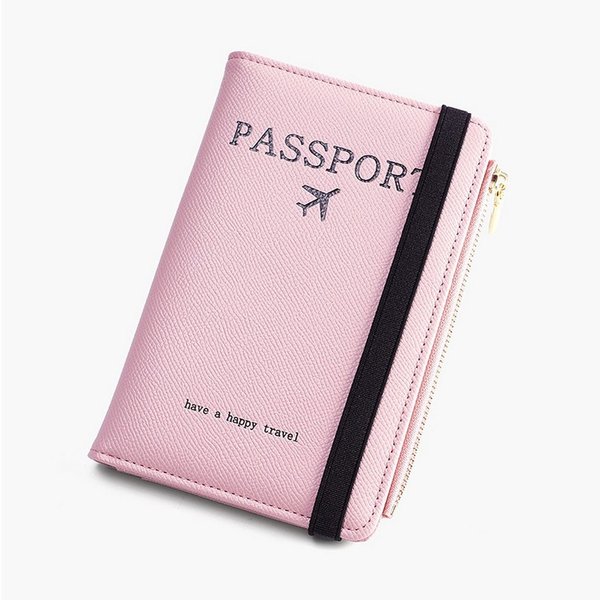 Cadorabo Kartenetui Mini Geldbeutel (1-tlg), Reisepasshülle Travel Wallet RFID Blocker Halter Tasche Kartenetui