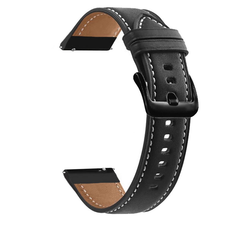 Cadorabo Smartwatch-Armband, Smartwatch Ersatzarmband - 22mm - Leder – Bild 5 von 5