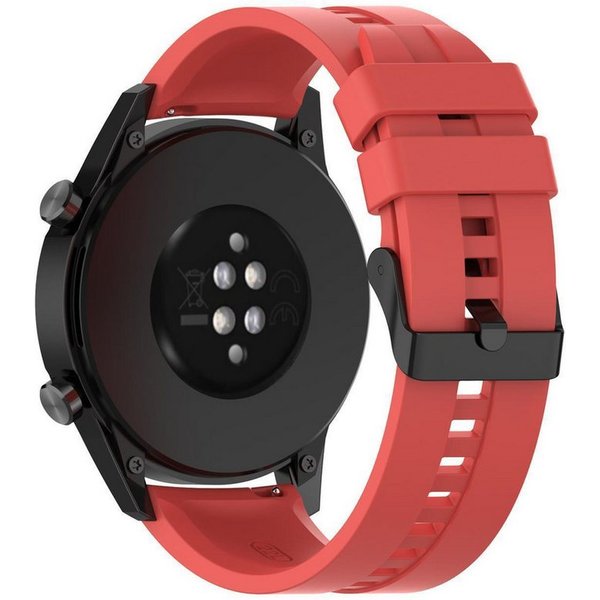 Cadorabo Smartwatch-Armband, Smartwatch Ersatzarmband - 22mm - Silikon