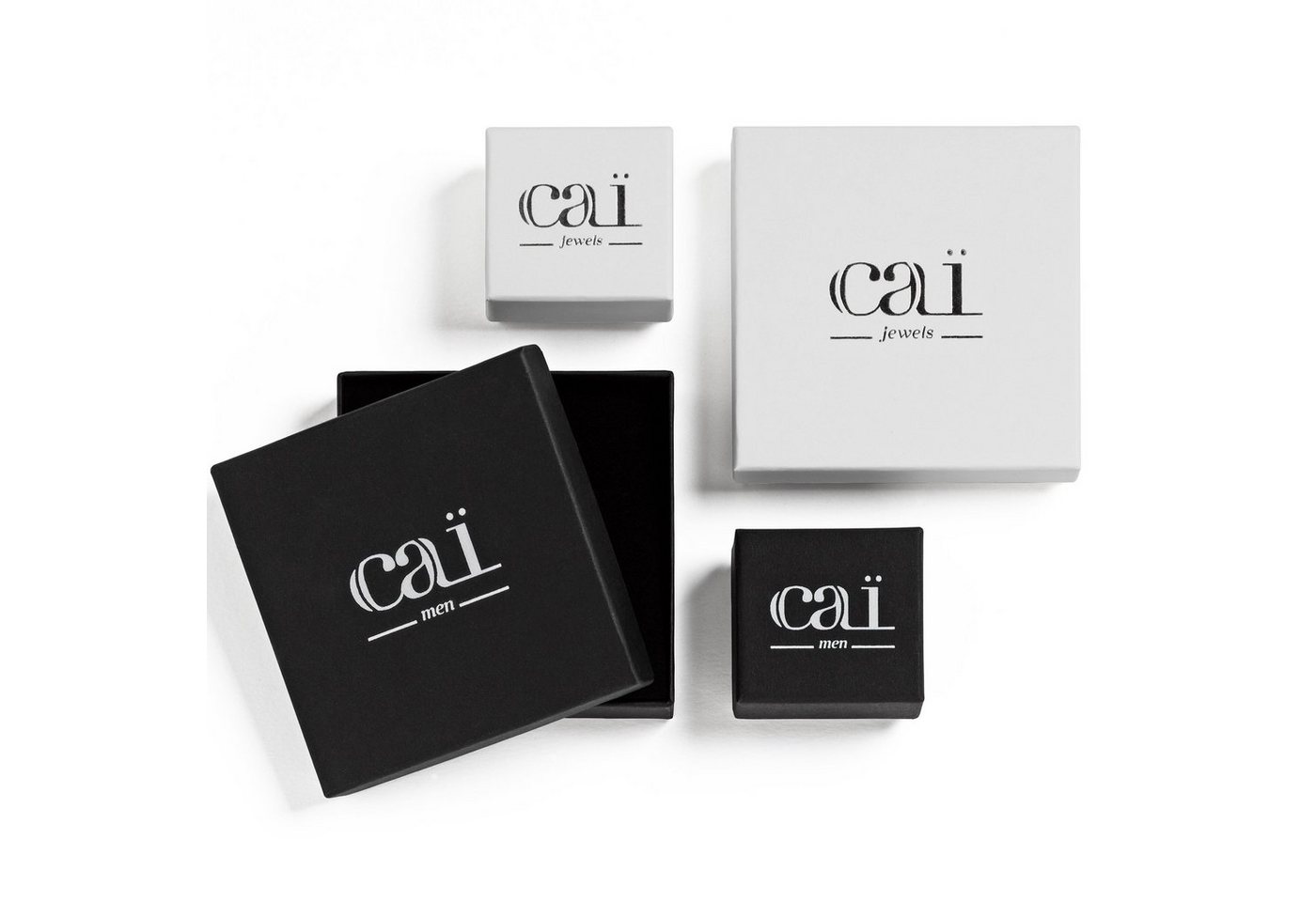 CAÏ Fingerring 925/- Silber vergoldet Anker – Bild 2 von 3