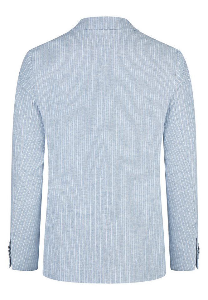Calamar Sakko Sakko Leinen Stripe – Bild 2 von 5