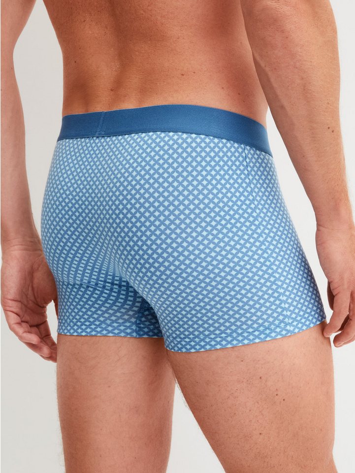 CALIDA Boxershorts Cotton Code Design mit weichem Elastikbund, ohne Eingriff – Bild 4 von 5