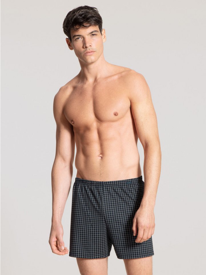 CALIDA Boxershorts Natural Benefit (2er Pack) elastisch, Single Jersey-Qualität, ohne Eingriff – Bild 4 von 5