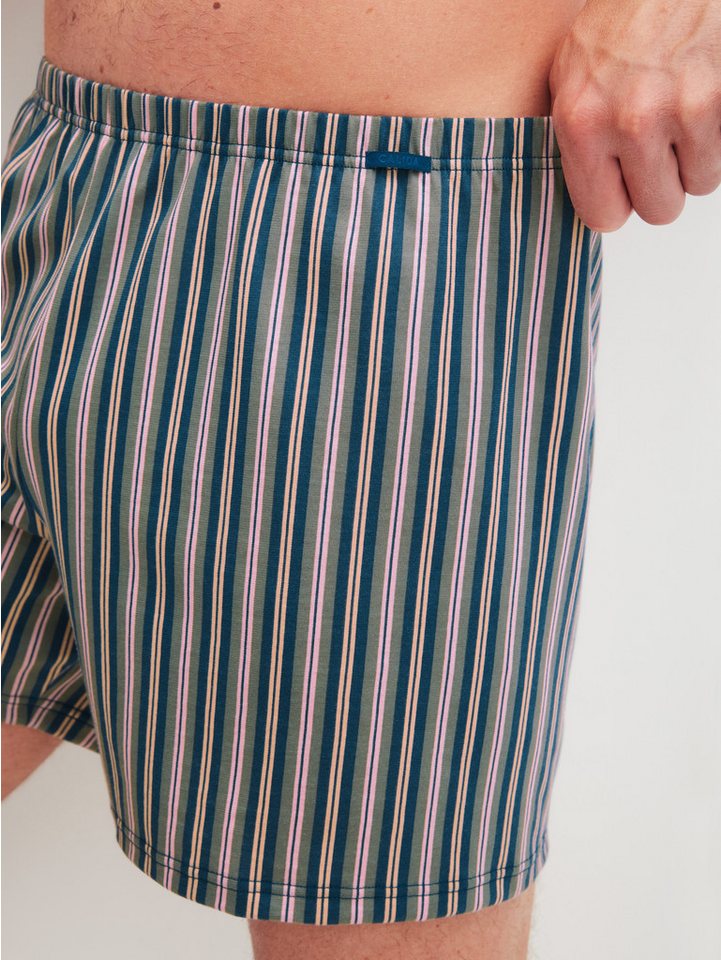 CALIDA Boxershorts Prints ohne Eingriff, lockere Passform, in Single-Jersey Qualität – Bild 4 von 5