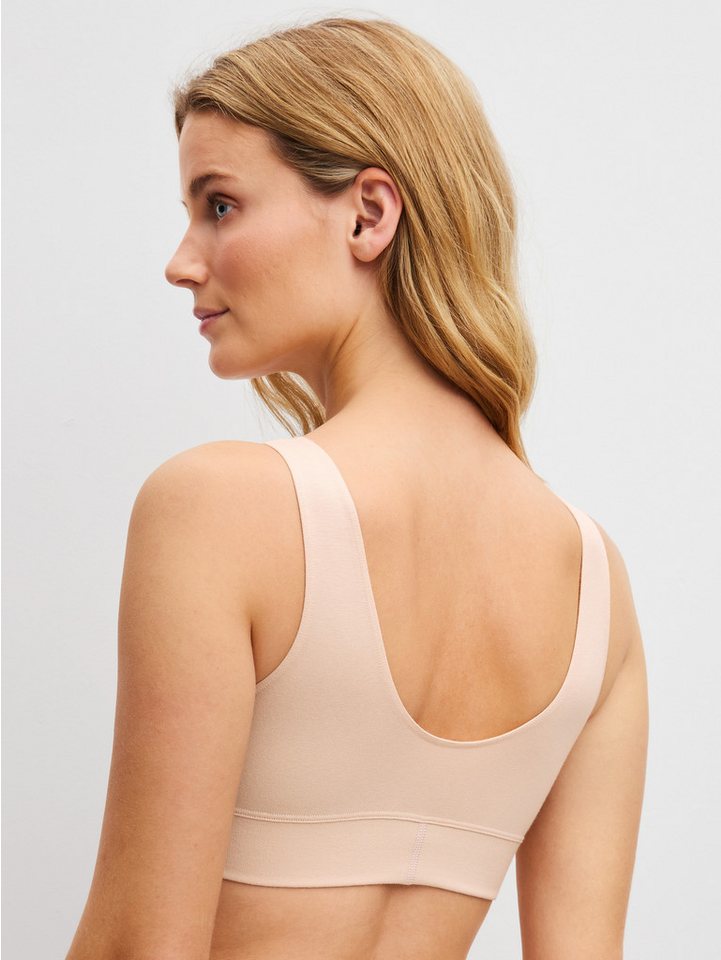 CALIDA Bustier Elastic breites Unterbrustband, ohne Bügel, Baumwollmischung – Bild 5 von 5