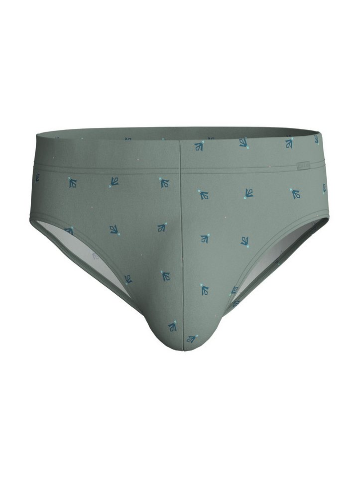 CALIDA Slip Grafic Cotton gestreift, ohne Eingriff, überzogenem Bund, Single Jersey, elastisch – Bild 2 von 5