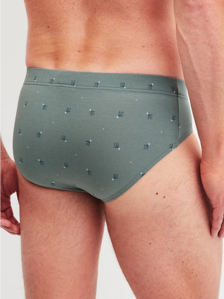 CALIDA Slip Grafic Cotton gestreift, ohne Eingriff, überzogenem Bund, Single Jersey, elastisch – Bild 3 von 5