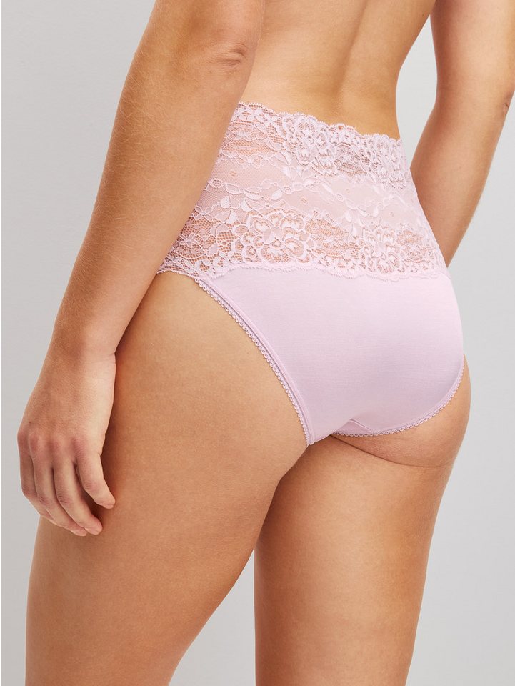 CALIDA Slip Sensual Secrets breiter Spitzenbund, Viskose-Mix, Single Jersey, elastisch, weich – Bild 3 von 5