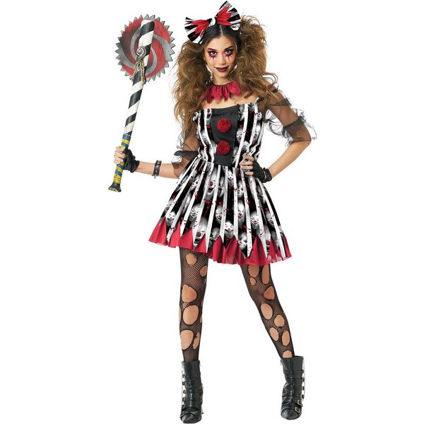 California Costumes Kostüm Clownkostüm, deluxe - Damen