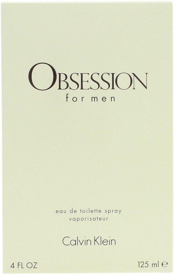 Calvin Klein Eau de Toilette Obsession For Men, mit hochwertigen Inhaltsstoffen – Bild 3 von 3