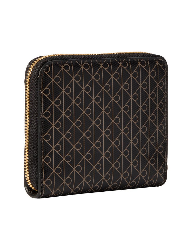 Calvin Klein Geldbörse AOP SQUARE ZIP AROUND, Geldbeutel, Damen Portemonnaie mit Monogramm-Print – Bild 2 von 4