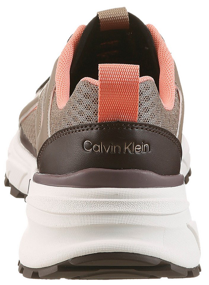 Calvin Klein HIKE RUN CKSTRIPE MESH Plateausneaker Schnürschuh, Halbschuh, Freizeitsneaker mit Logo-Schriftzug – Bild 2 von 5