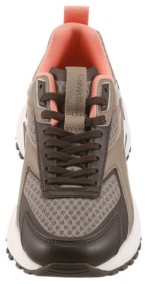 Calvin Klein HIKE RUN CKSTRIPE MESH Plateausneaker Schnürschuh, Halbschuh, Freizeitsneaker mit Logo-Schriftzug – Bild 4 von 5