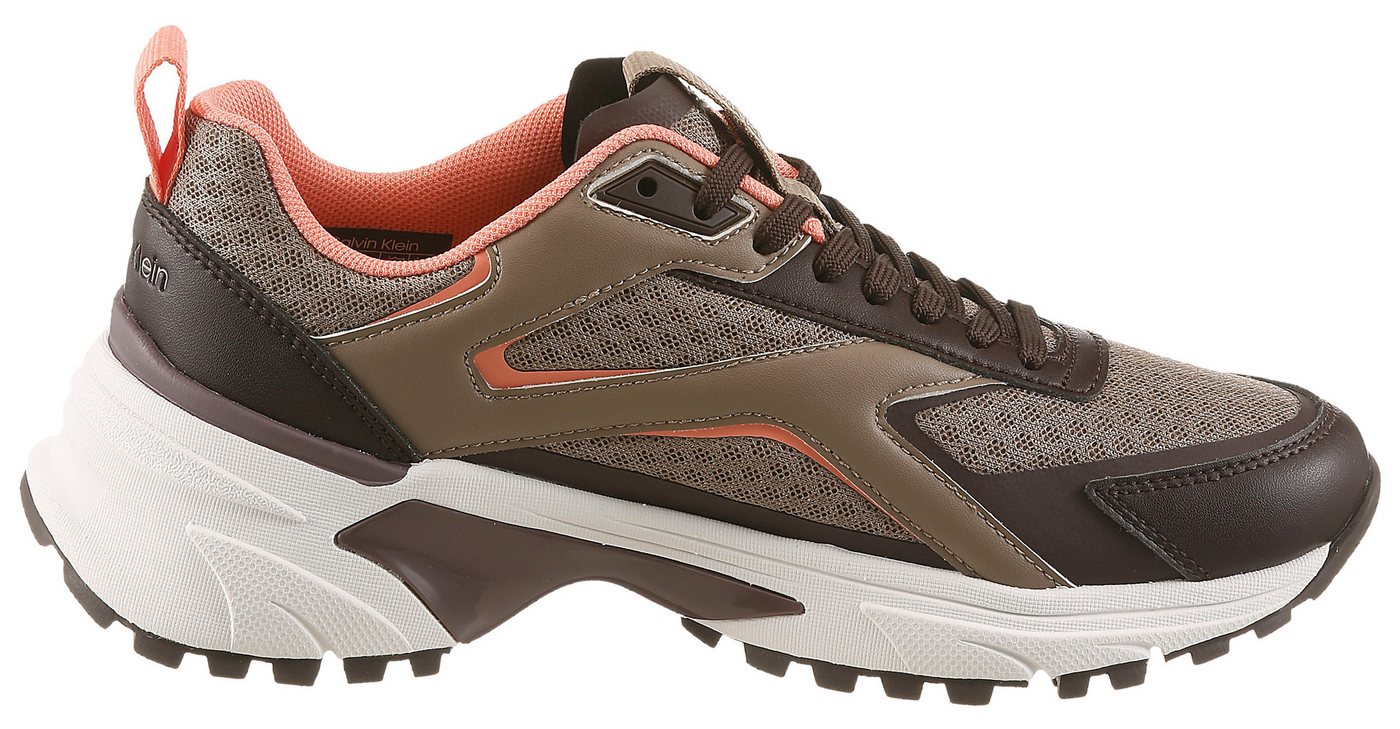 Calvin Klein HIKE RUN CKSTRIPE MESH Plateausneaker Schnürschuh, Halbschuh, Freizeitsneaker mit Logo-Schriftzug – Bild 5 von 5