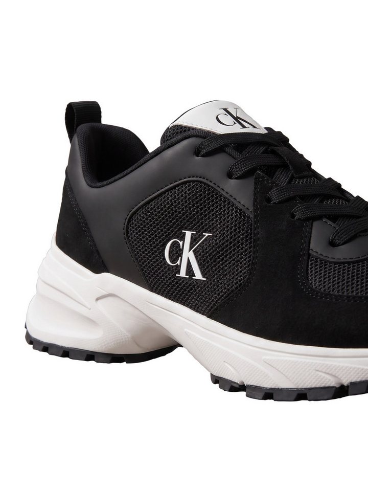 Calvin Klein HIKE RUNNER LACE UP SU MESH Sneaker Freizeitschuh, Halbschuh, Schnürschuh mit Anziehlasche – Bild 2 von 5