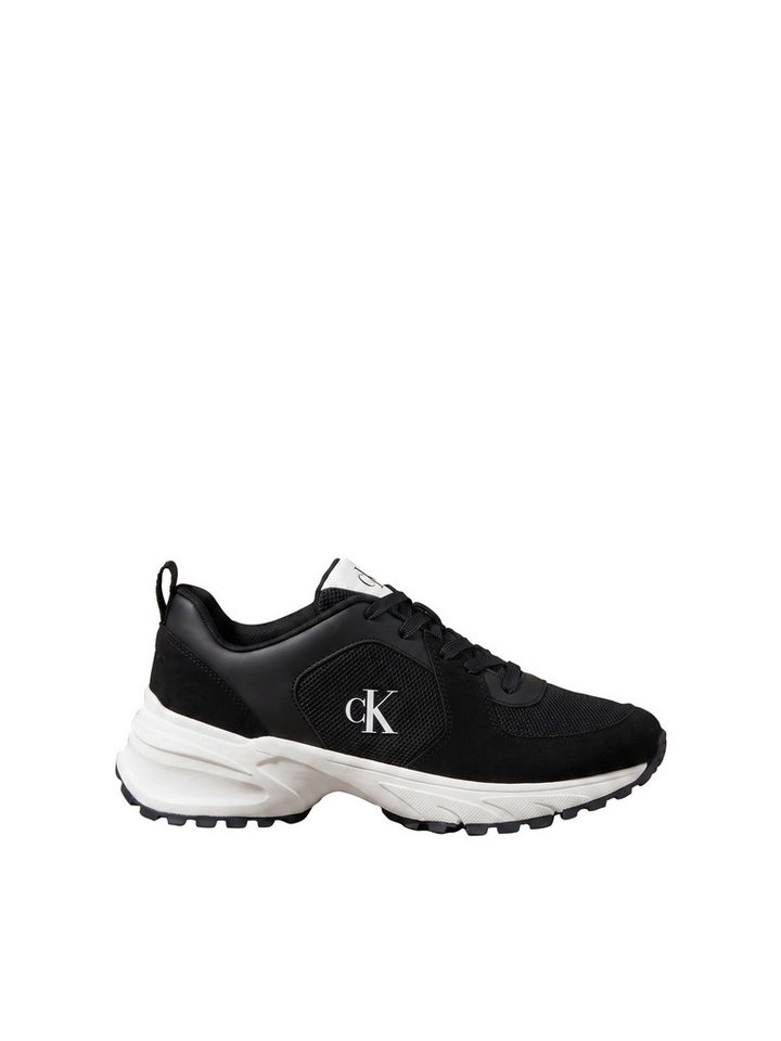 Calvin Klein HIKE RUNNER LACE UP SU MESH Sneaker Freizeitschuh, Halbschuh, Schnürschuh mit Anziehlasche – Bild 4 von 5