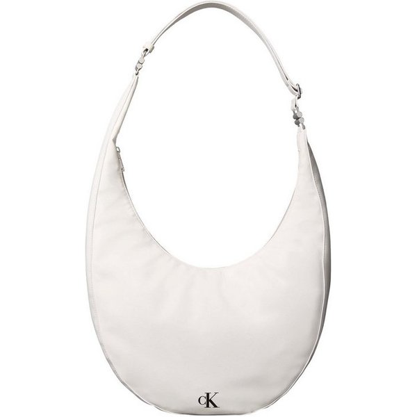 Calvin Klein Hobo BUCKLE CONVERTIBLE HOBO BAG, Schultertasche, Umhängetasche, Hobo Bag mit CK-Logo