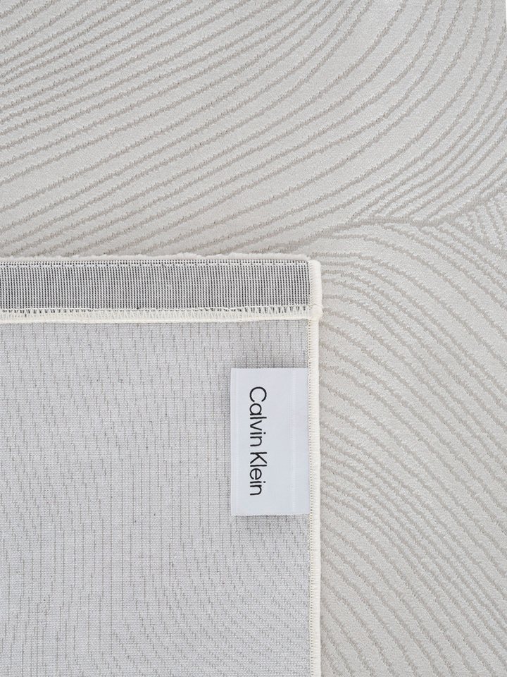 Calvin Klein home Teppich Essential, Designerteppich, Wellendesign, rechteckig, Höhe: 7 mm, modern, elegantes Muster, Wohnzimmer, Schlafzimmer, Esszimmer – Bild 3 von 5