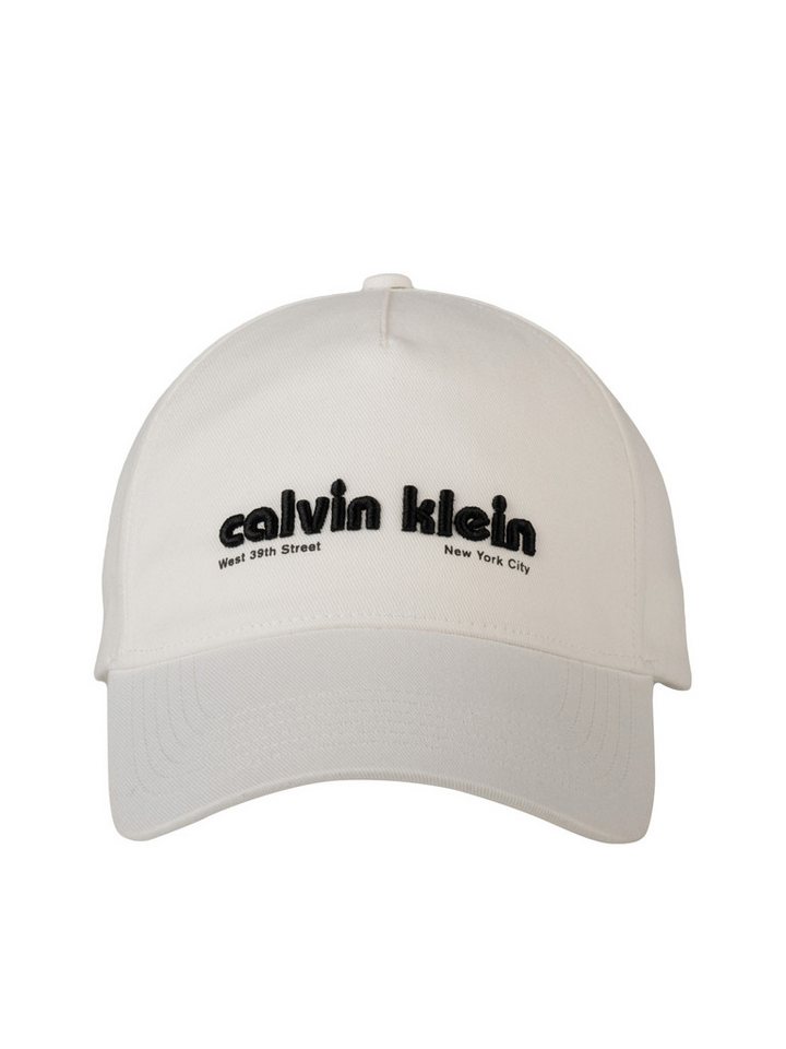 Calvin Klein Jeans Baseball Cap 6 PANEL SSNL GRAPHIC NYL CAP Mit festem Schirm – Bild 3 von 3