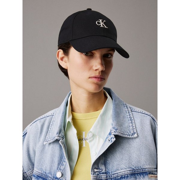 Calvin Klein Jeans Baseball Cap EMBROIDERED MONOGRAM CAP mit Logostickerei