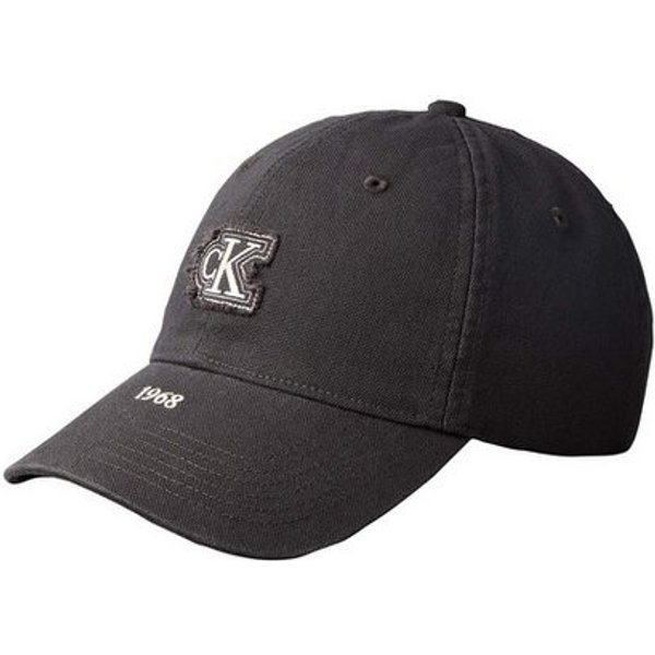 Calvin Klein Jeans Baseball Cap WASHED COTTON CANVAS SMALL FRAYE Regular fit und größenverstellbar
