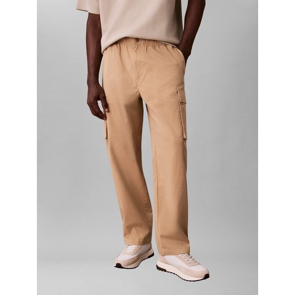 Calvin Klein Jeans Cargohose CO PULL ON STRAIGHT CARGO PANT in Unifarbe
