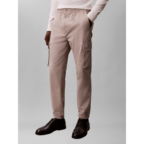 Calvin Klein Jeans Cargohose elastischer Bund, Skinny fit, Cargotaschen