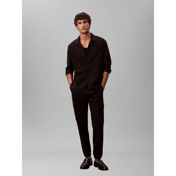 Calvin Klein Jeans Cargohose elastischer Bund, Skinny fit, Cargotaschen