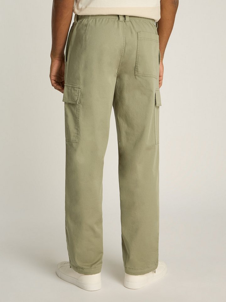 Calvin Klein Jeans Cargohose REGULAR STRAIGHT CARGO mit Logoprägung – Bild 2 von 5