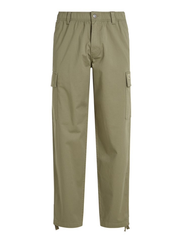 Calvin Klein Jeans Cargohose REGULAR STRAIGHT CARGO mit Logoprägung – Bild 5 von 5