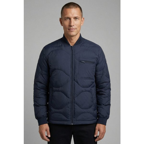 Calvin Klein Jeans Daunenjacke Strickkragen, Regular Fit, warm wattiert