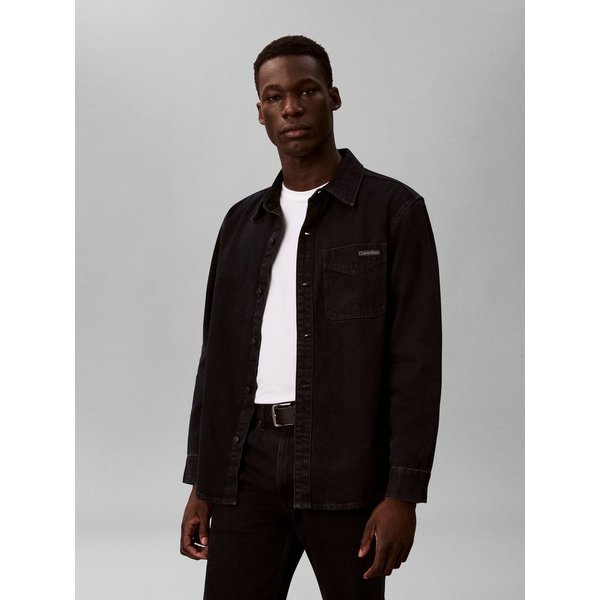 Calvin Klein Jeans Jeanshemd Regular fit mit Rundhalsausschnitt