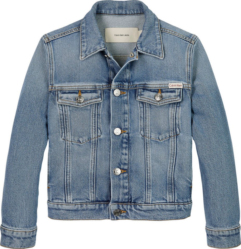 Calvin Klein Jeans Jeansjacke Regular fit, für Kinder bis 16 Jahre – Bild 4 von 5