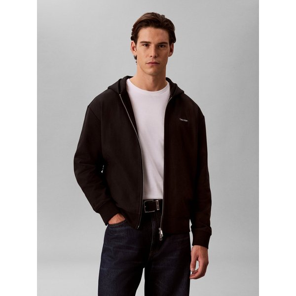 Calvin Klein Jeans Kapuzensweatjacke Regular Fit, 2-Wege-Zipper